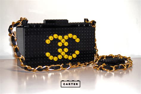 lego clutch purse chanel|where to buy Chanel Lego.